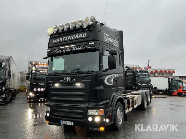 Lösflaksbil Scania R420 6x2 420hk