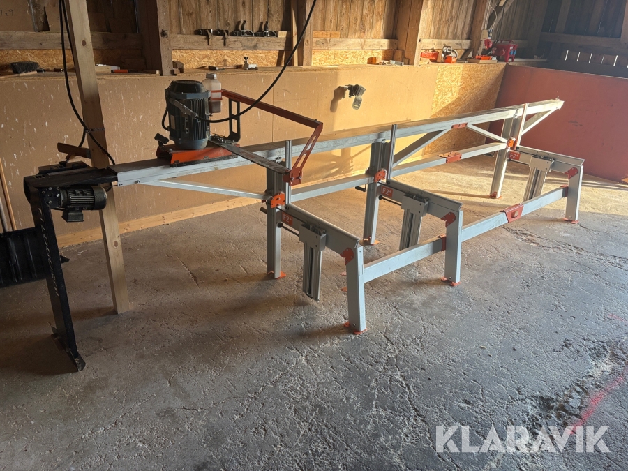 Kedjesågverk Logosol F2+ ES8 med elektrisk drivning