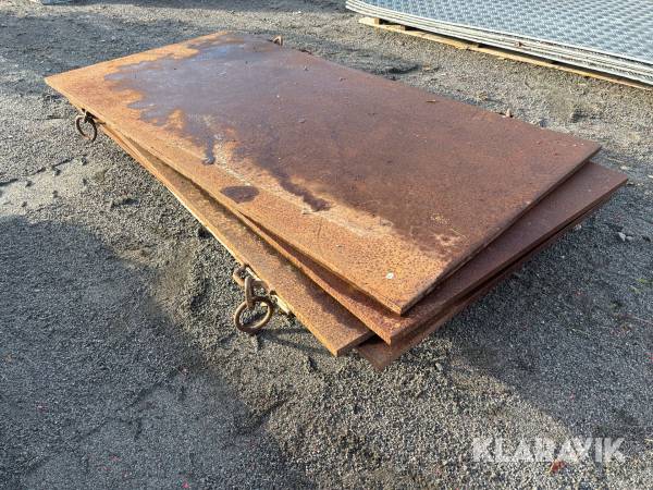 Körplåtar - Totalt 4st