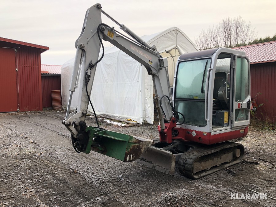 Grävmaskin Takeuchi TB 125 (Take-Job)
