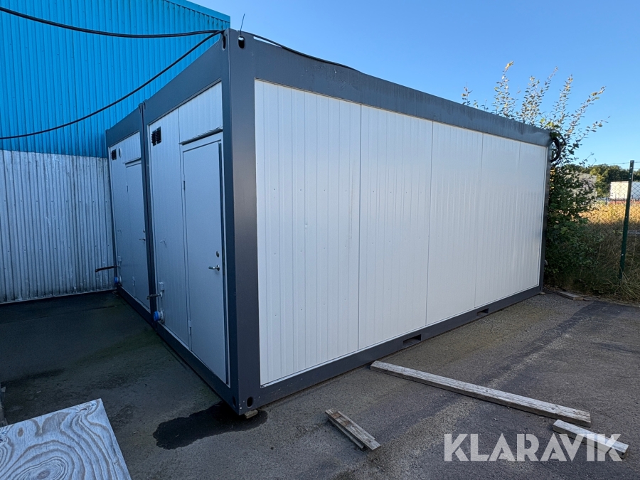 Bostadsmoduler 3 st Touax brandklassade