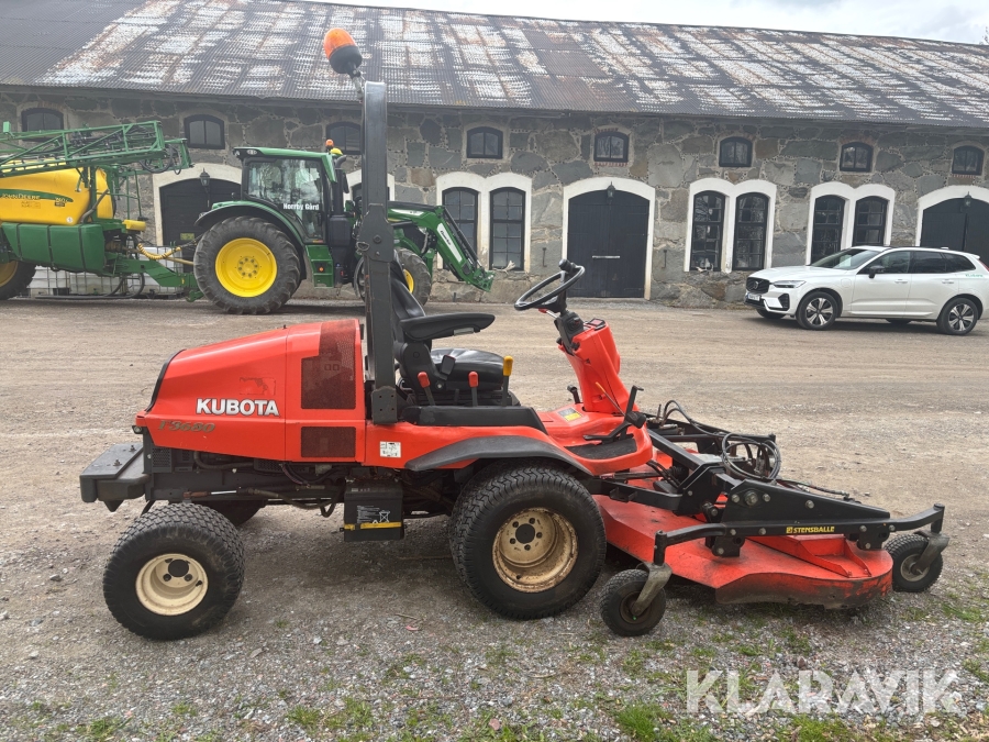 Åkgräsklippare Kubota F 3680EC Med plog
