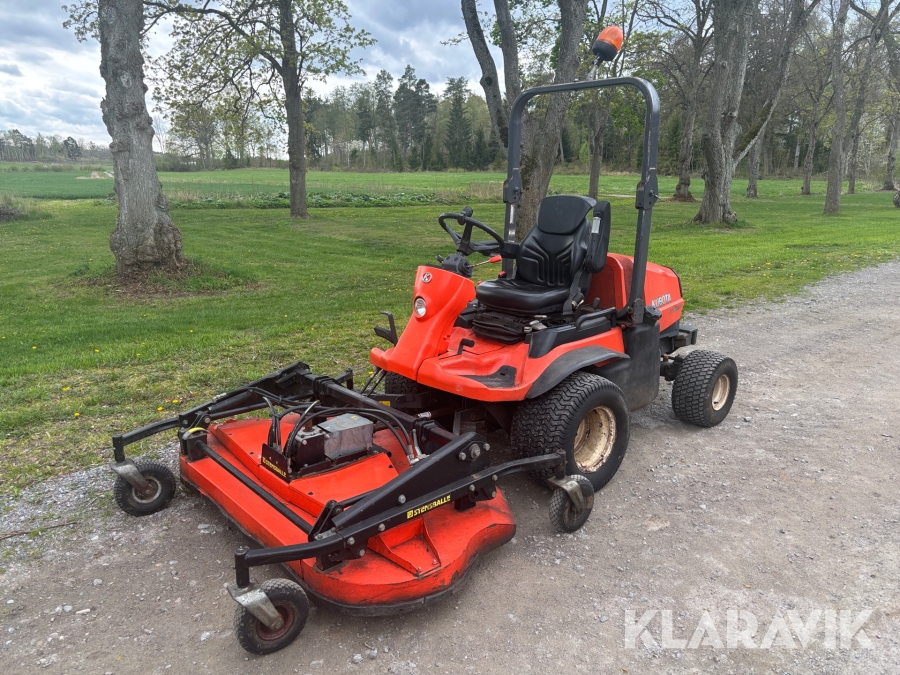 Åkgräsklippare Kubota F 3680EC Med plog