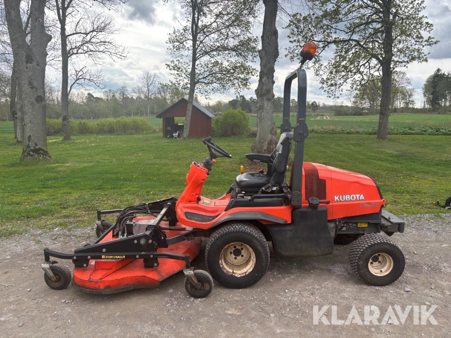 Åkgräsklippare Kubota F 3680EC Med plog