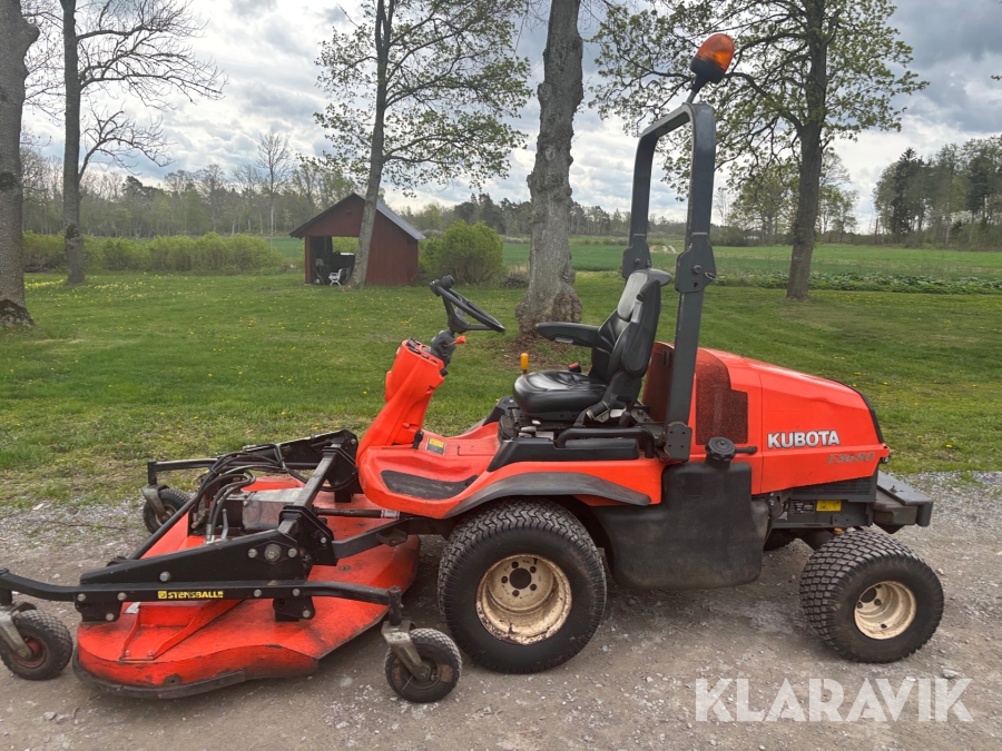 Åkgräsklippare Kubota F 3680EC Med plog