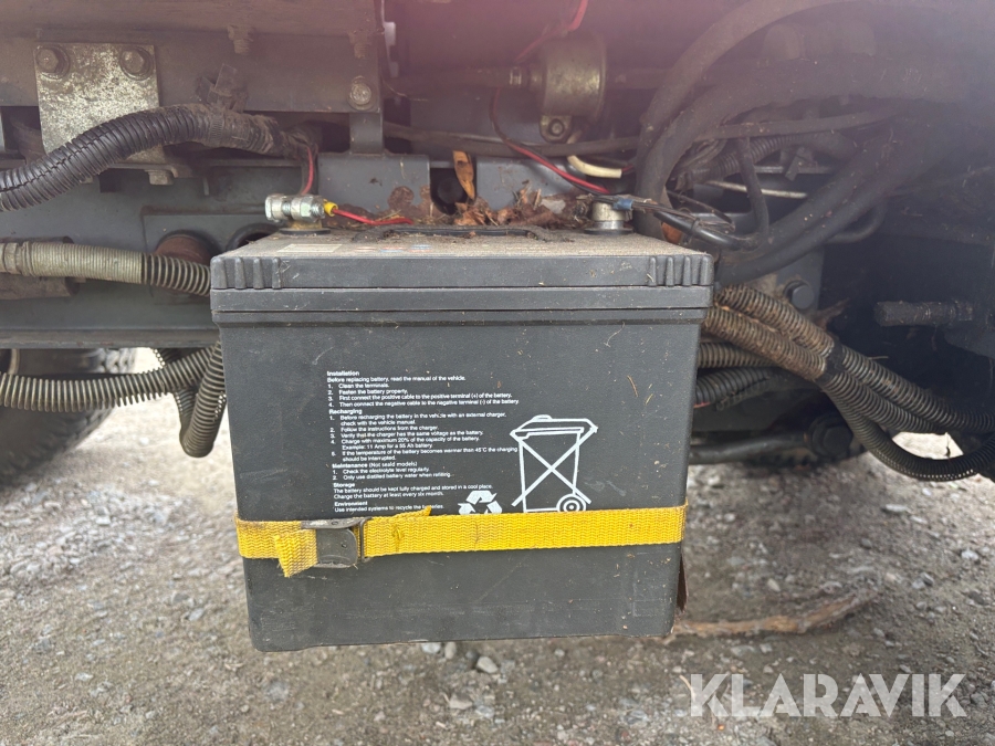 Åkgräsklippare Kubota F 3680EC Med plog