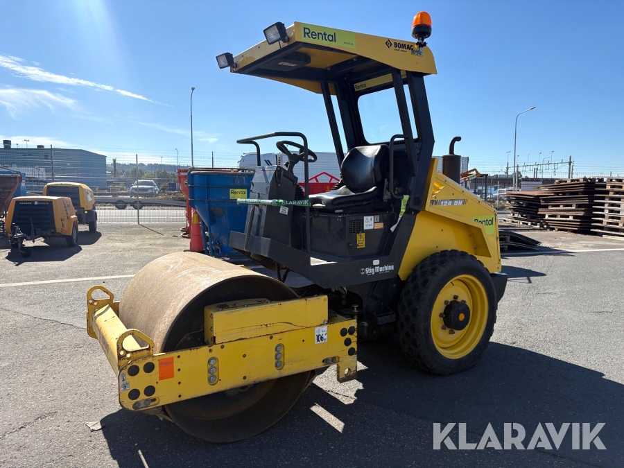 Envalsvält Bomag BW 124 DH-40