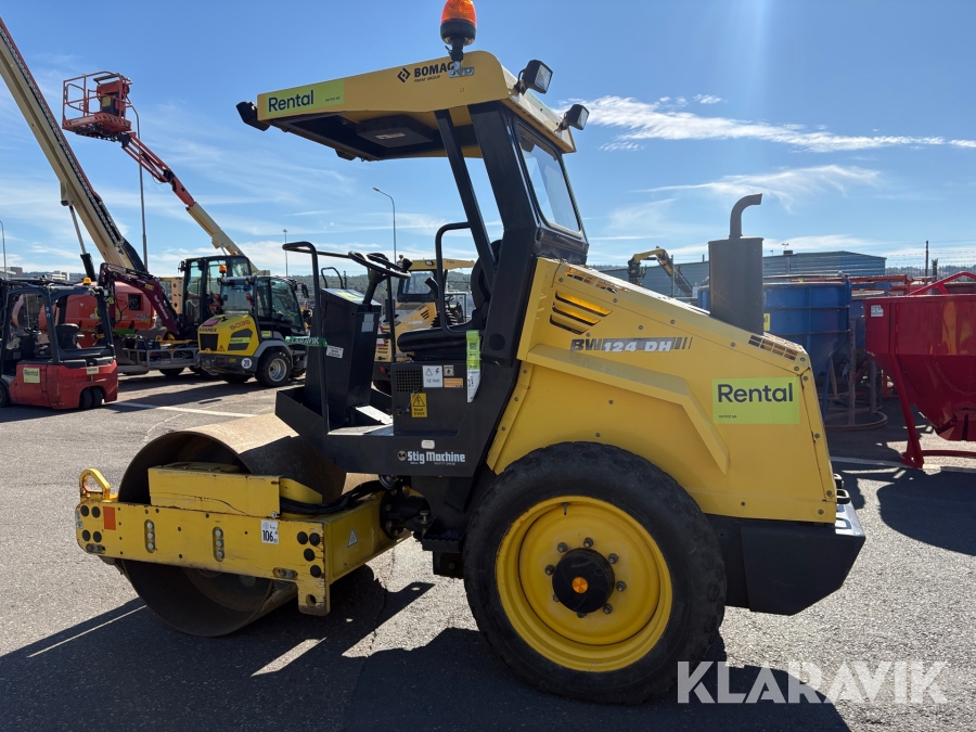Envalsvält Bomag BW 124 DH-40