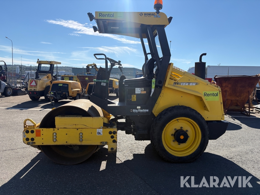 Envalsvält Bomag BW 124 DH-40