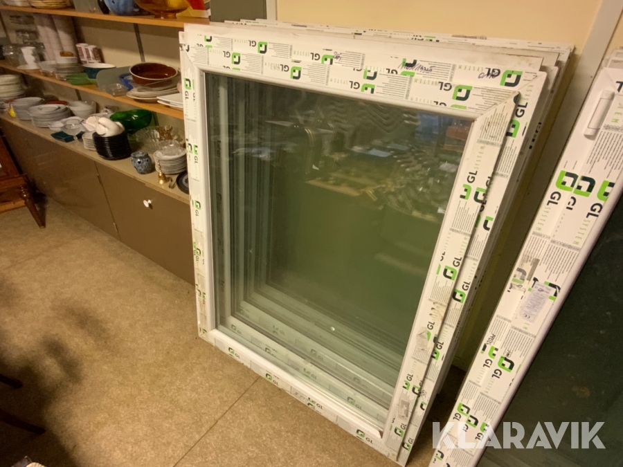 Fönster GL Sytem  Öppningsbara inåt