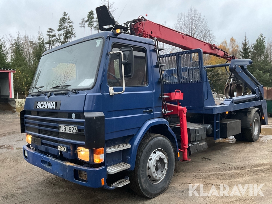 Kranbil Scania P92m 4x2
