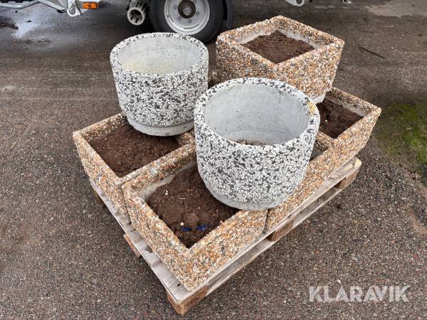 Planteringskrukor Sjösten