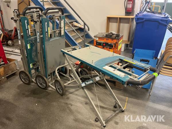 Sågbord Makita WST01 3 st