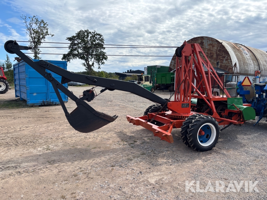 Grävaggregat till traktor ABS TT25