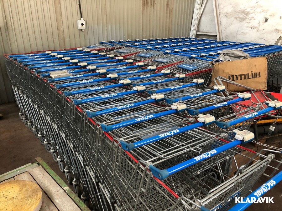 Kundvagn / Varuvagn Wanzl 10st