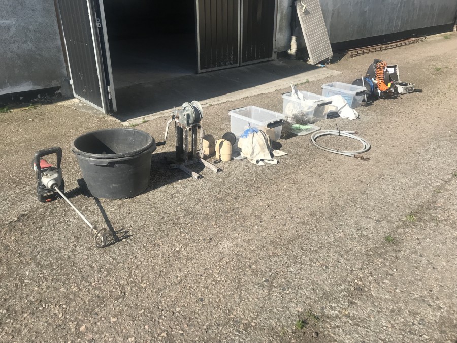 Utrustning till Skorstens renovering och glidgjutning