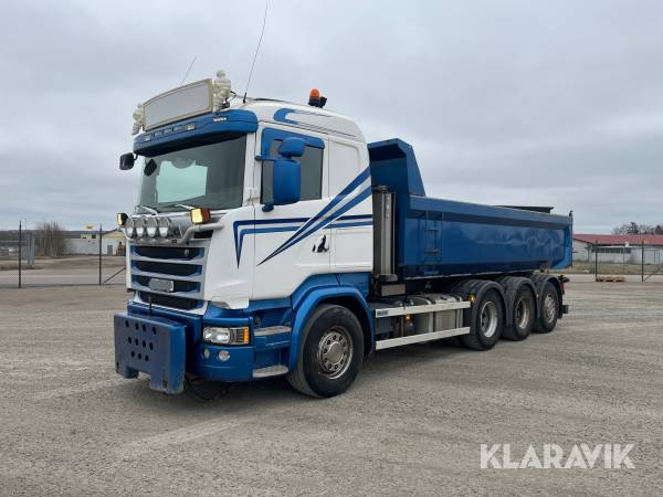 Tippbil/Tridem- Plogutrustad Scania R520