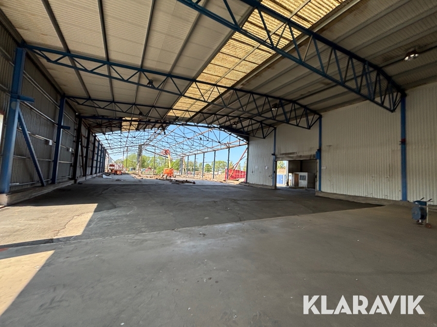 Maskinhall/Industrihall stålstomme