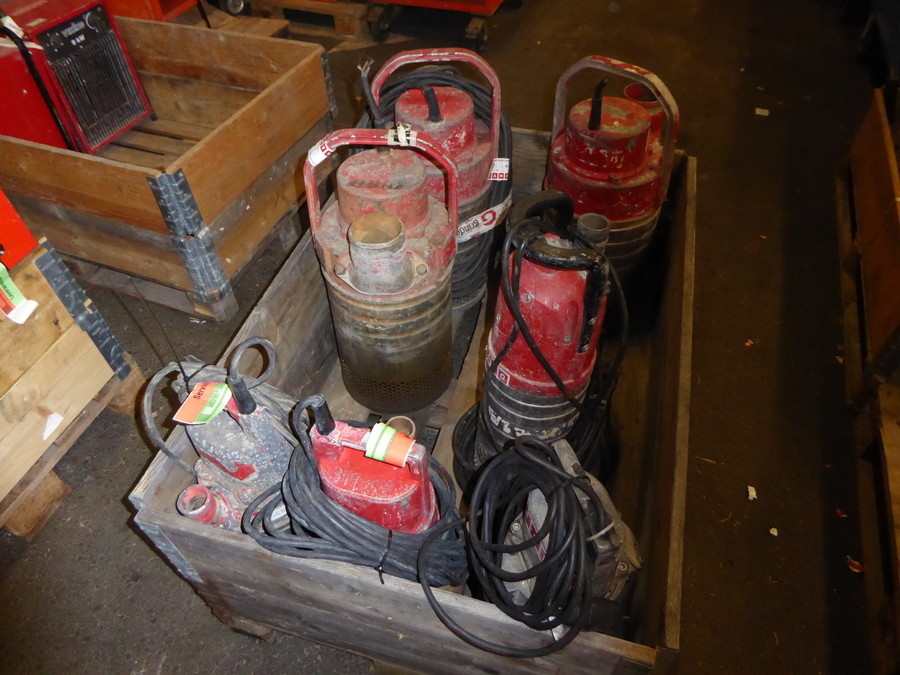 7st Dränkpumpar (Reparationsobjekt)