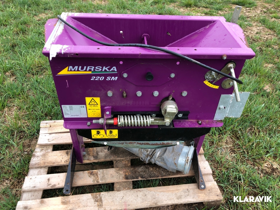 Spannmålskross  Murska 220 SM 