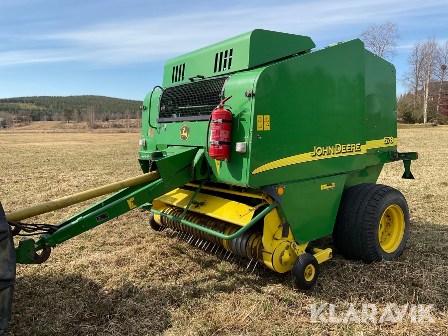 Rundbalpress John Deere 578