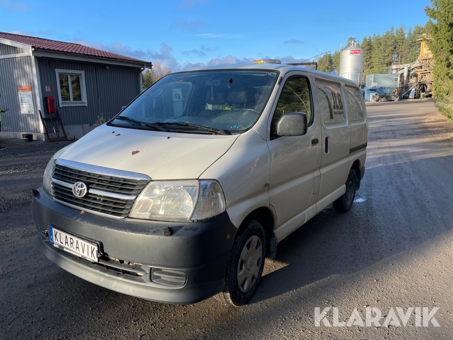 Skåpbil Toyota Hiace