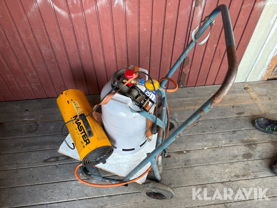 Gasolvärmare Master BLP 15 kW
