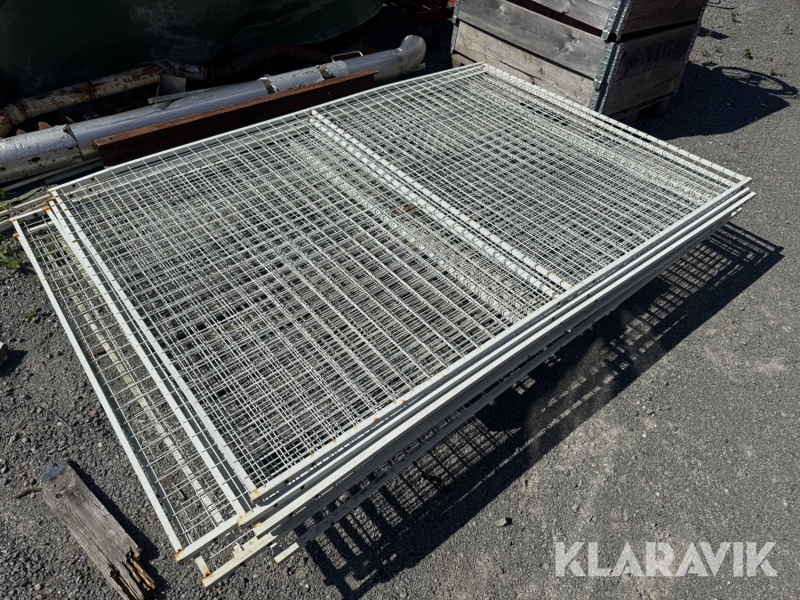 Nätsektioner/ hundg¨ård 9st