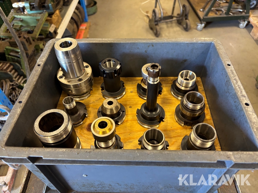 CNC redskap BT 40 chuckar