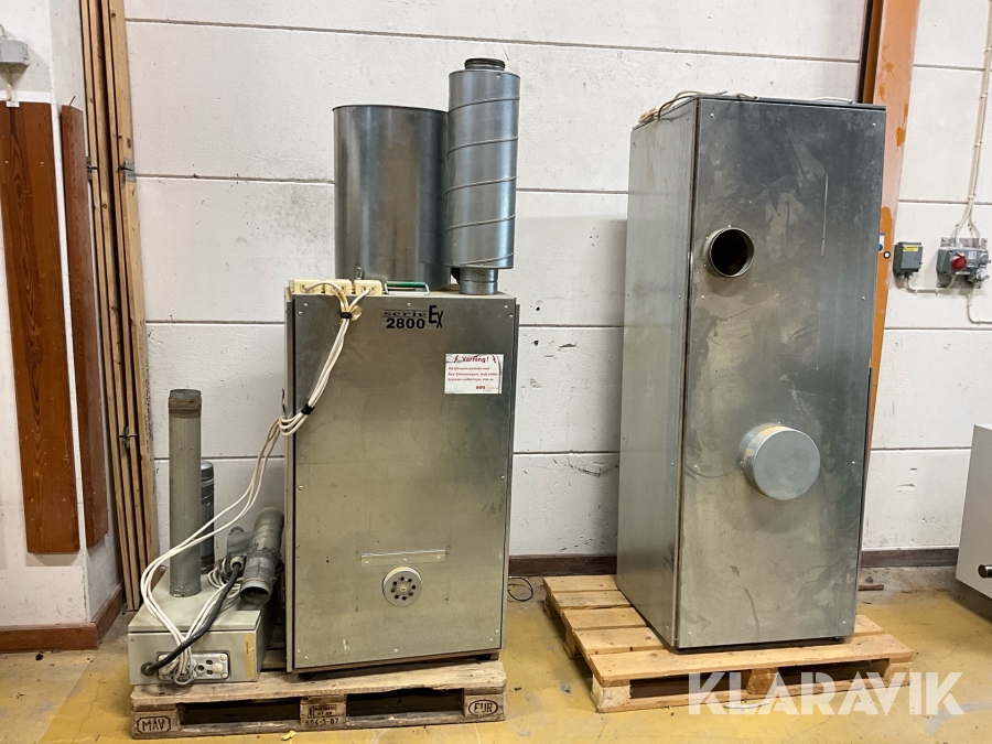 Spånsug Åss-konsult Serie EX 2800 centralsug