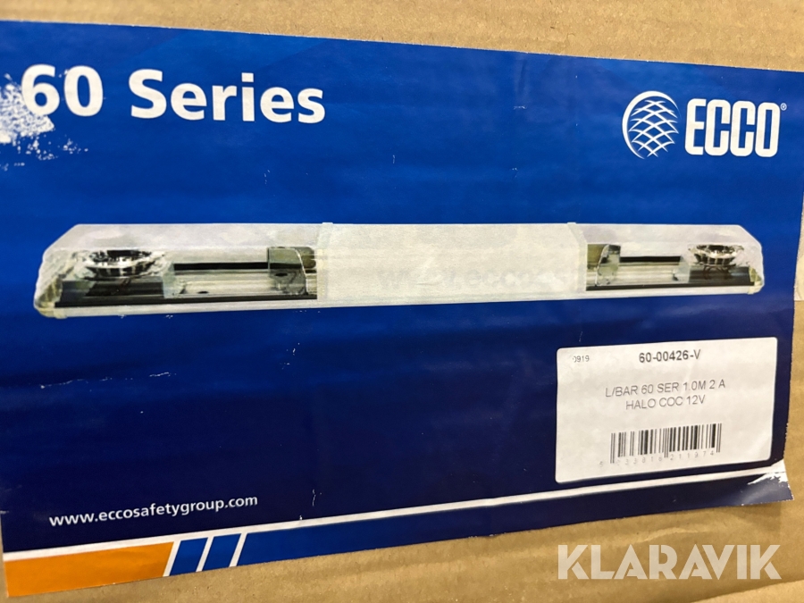 Ljusramp Ecco 60 - series 3st