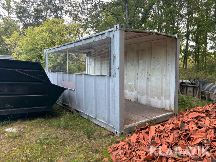 Gångtunnel containertyp Mavab 20’ G