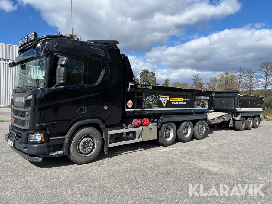 Tippbil & tippsläp Scania R530B8X4*4NB 2024, 530hk V8