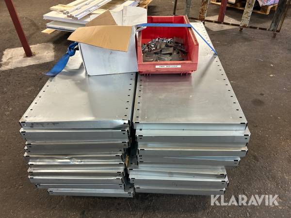 Aluminium hyllor 26 st