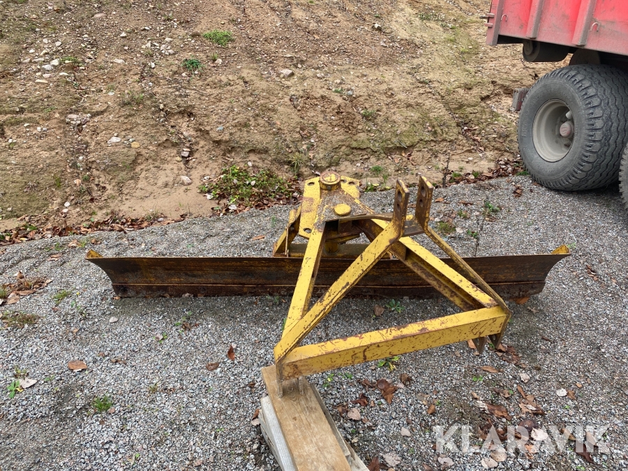 Snöblad bakmonterat