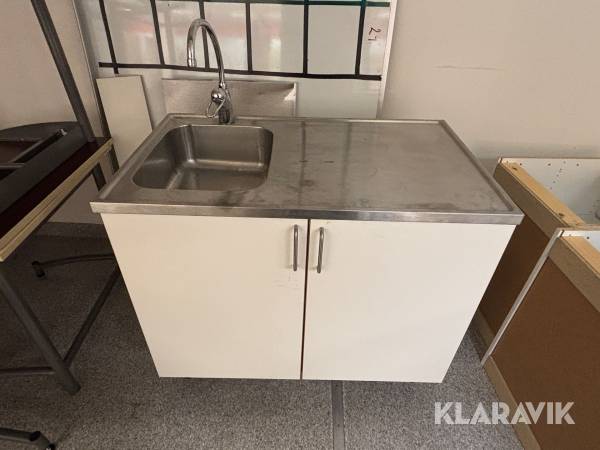 Diskbänk med skåp Marbodal