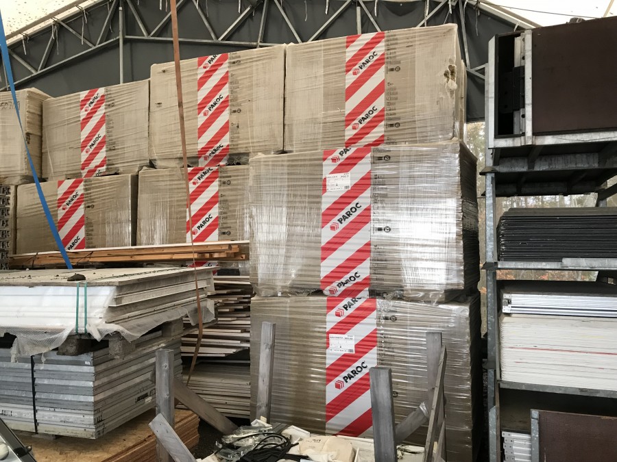 Stålunderlagsboard Paroc Robster 50 Nytt