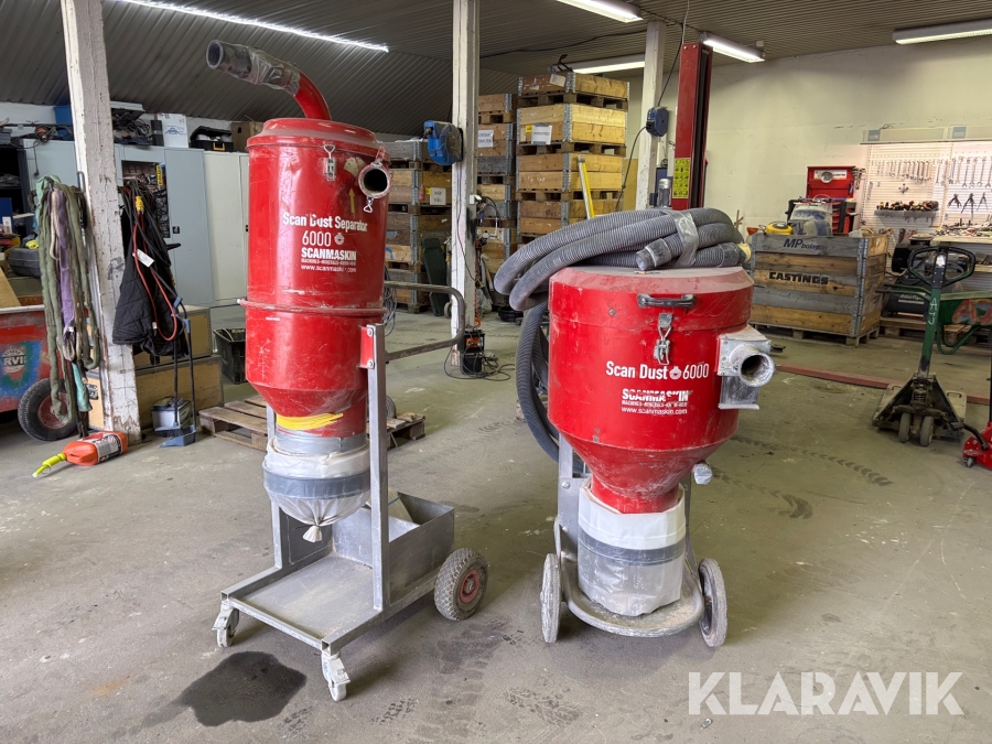 Stoftavskiljare Scan Dust 6000