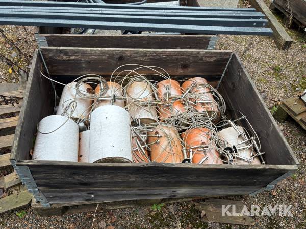 Tyngder med vajer och infästning 13 st