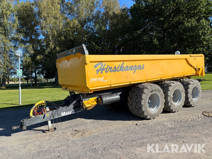 Schaktvagn Metsjö MetaQ 75 18 m3