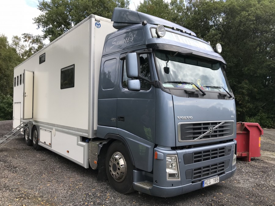 Hästtransport  med bodel