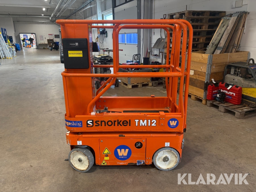 Pelarlift Snorkel TM12