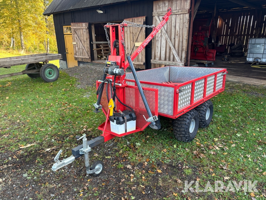 Fyrhjulingsvagn kombivagn