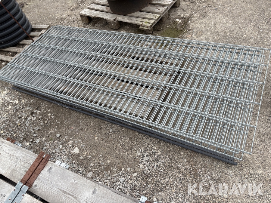 Panelstängsel 2,5x1m 6st