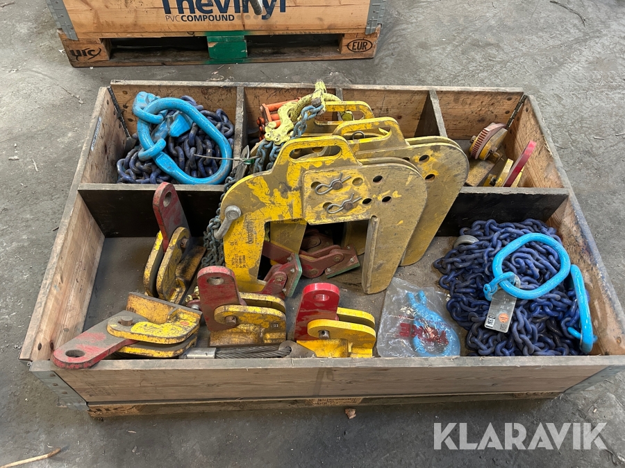 Lyftredskap & kättingar mm