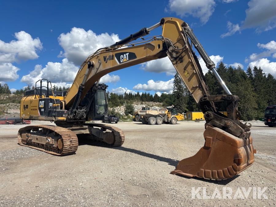 Grävmaskin CAT 349E L