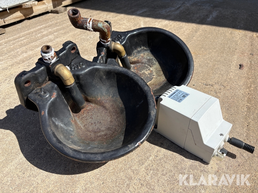 Elvattenkoppar Kerbl H10 100W 24V 2st