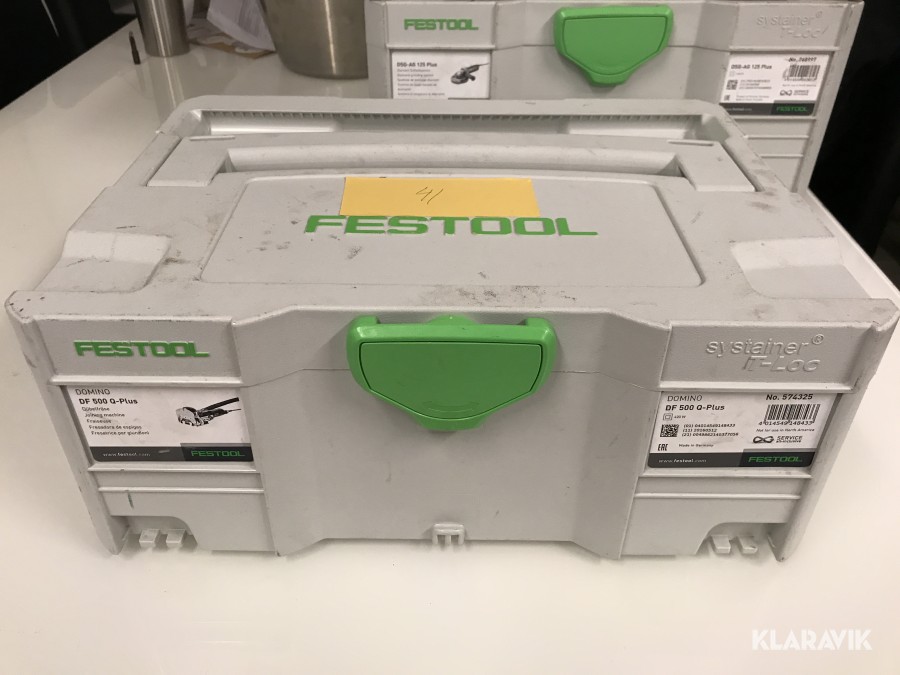 Förbindningsfräs Festool DF 500 Q plus