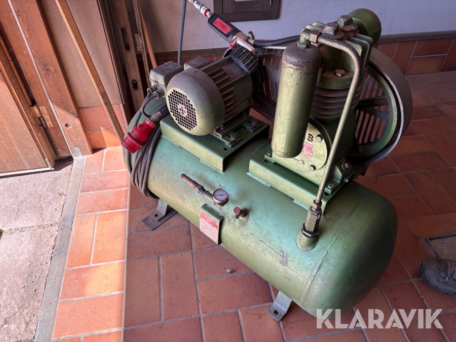 Kompressor Biab LB 120 / KA300 inkl slangupprullare