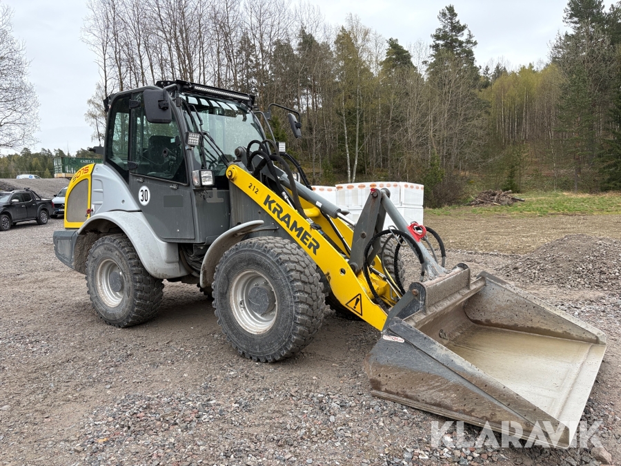 Hjullastare Kramer 5075-353 med redskap